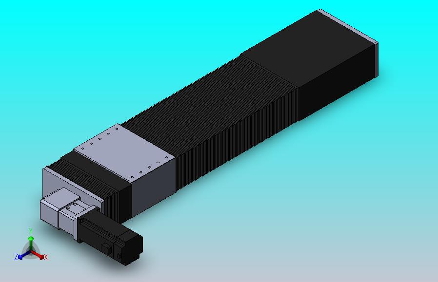 直线模组DMBF135-LTCR（左折直连带电机座）[DMBF135-L45S500-DT400-A2U-LTCR]