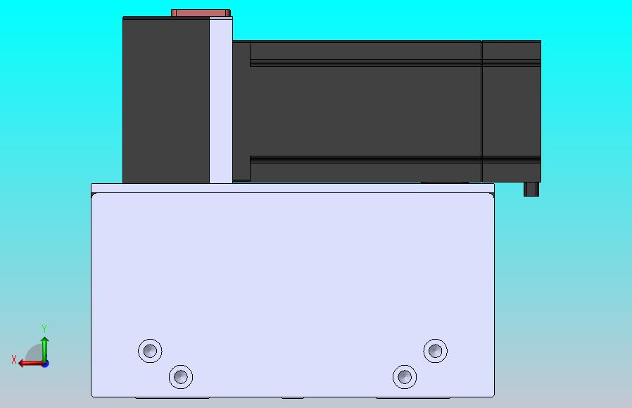 直线模组DMBF135-LUCR（电机左上折）[DMBF135-L45S500-DT400-A2U-LUCR]