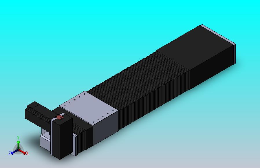 直线模组DMBF135-LUCR（电机左上折）[DMBF135-L45S500-DT400-A2U-LUCR]