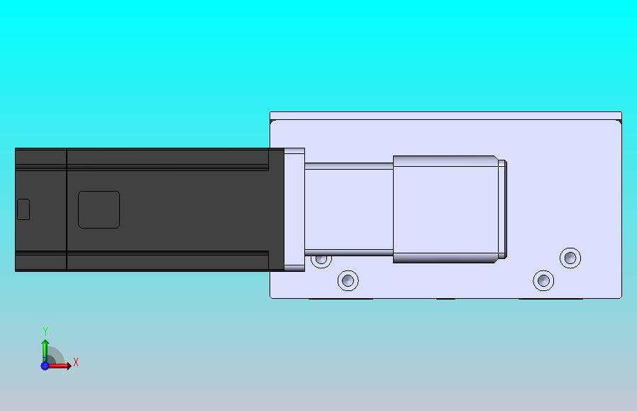 直线模组DMBF135-RTCR（右折直连带电机座）[DMBF135-L45S500-DT400-A2U-RTCR]
