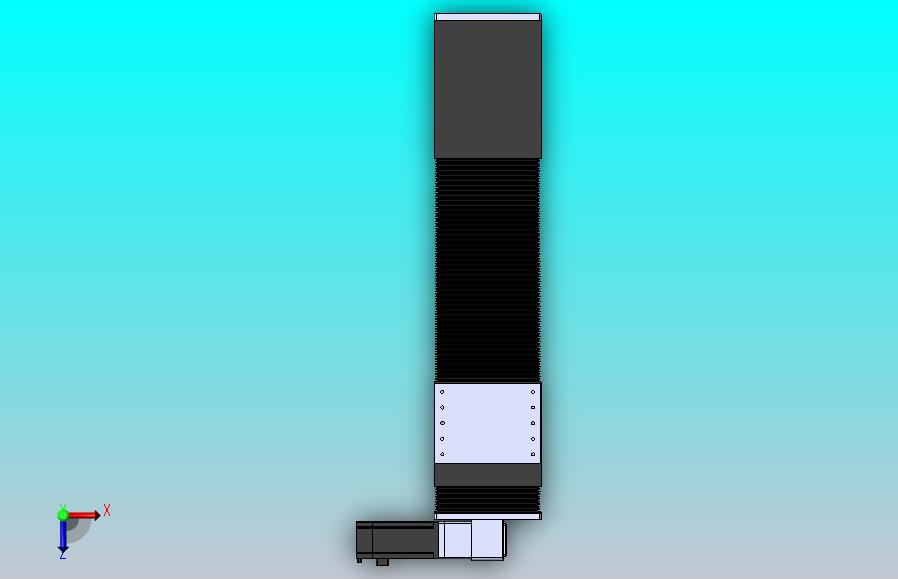 直线模组DMBF135-RTCR（右折直连带电机座）[DMBF135-L45S500-DT400-A2U-RTCR]