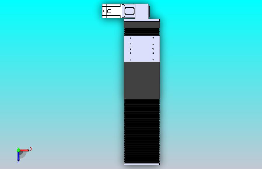 直线模组DMBF170-LTCR（左折直连带电机座）[DMBF170-L45S500-DT750-A2U-LTCR]