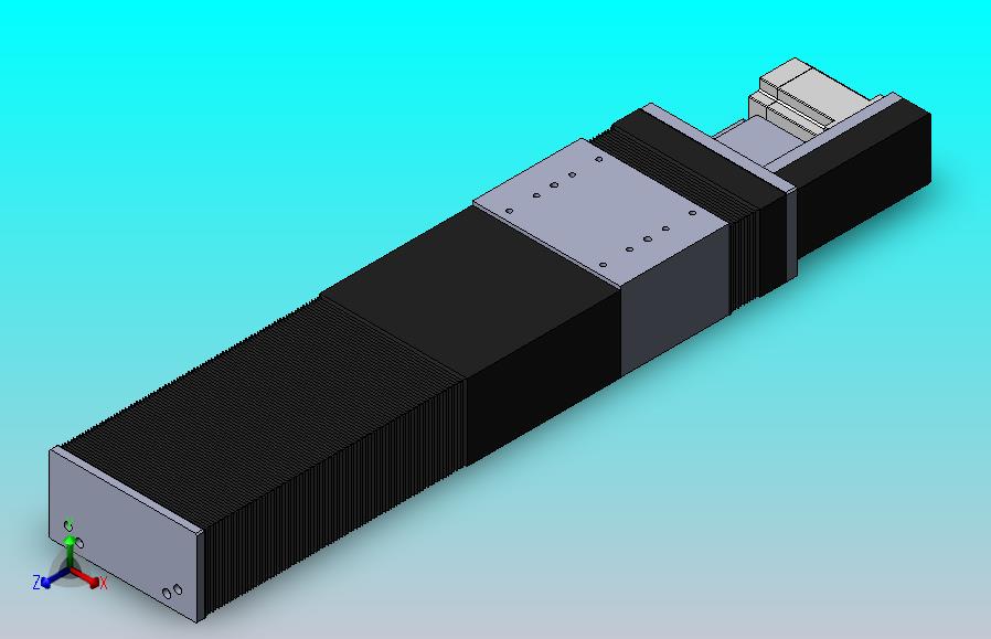 直线模组DMBF170-RBCR（电机右后折）[DMBF170-L45S500-DT750-A2U-RBCR]