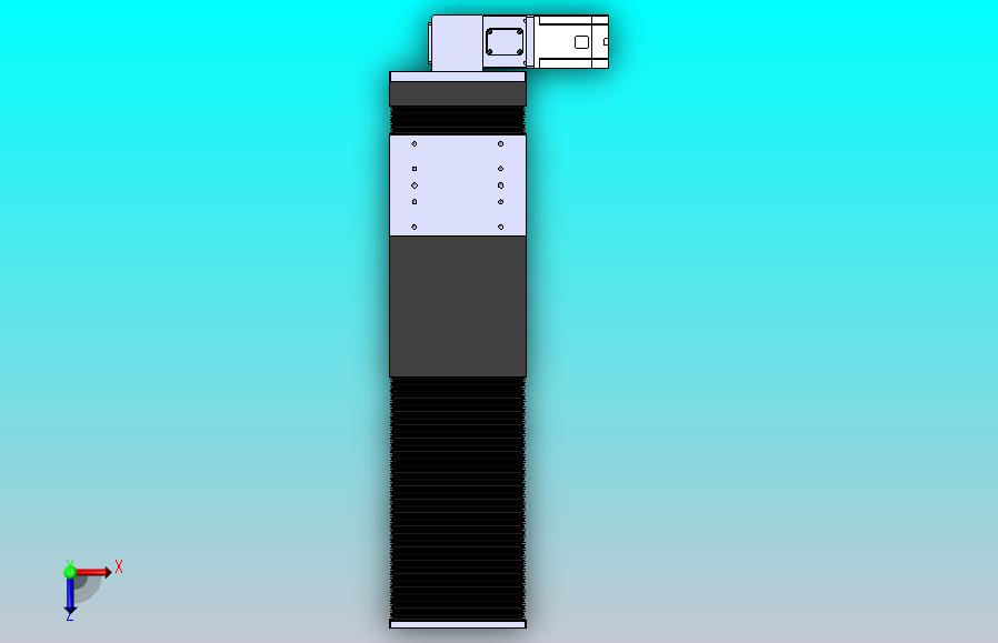 直线模组DMBF170-RTCR（右折直连带电机座）[DMBF170-L45S500-DT750-A2U-RTCR]
