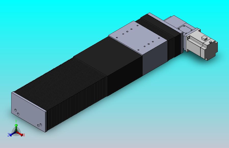 直线模组DMBF170-RTCR（右折直连带电机座）[DMBF170-L45S500-DT750-A2U-RTCR]