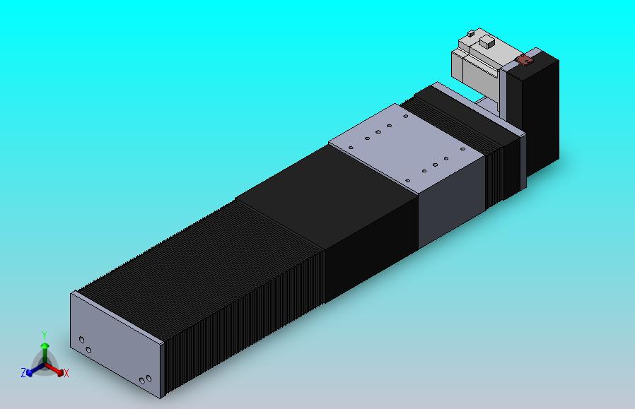 直线模组DMBF170-RUCR（电机右上折）[DMBF170-L45S500-DT750-A2U-RUCR]