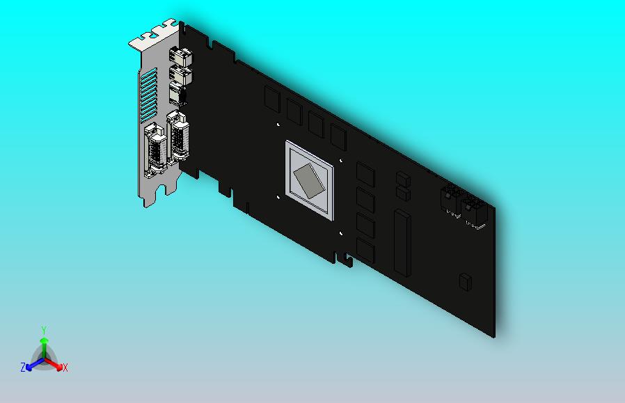 AMD公司的镭龙6870显卡没有散热器