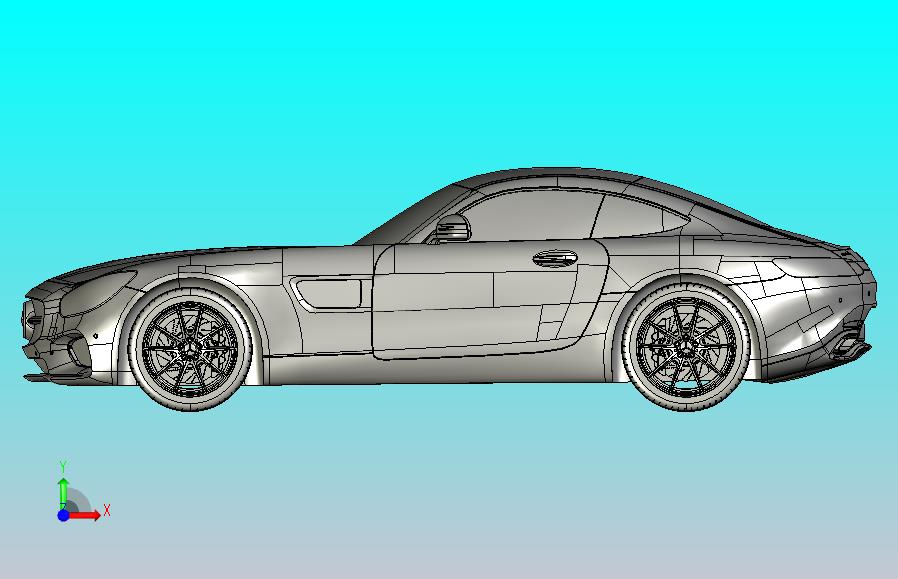 梅赛德斯-AMG GT 2015是一款双门双座跑车