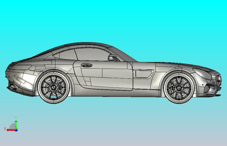 梅赛德斯-AMG GT 2015是一款双门双座跑车