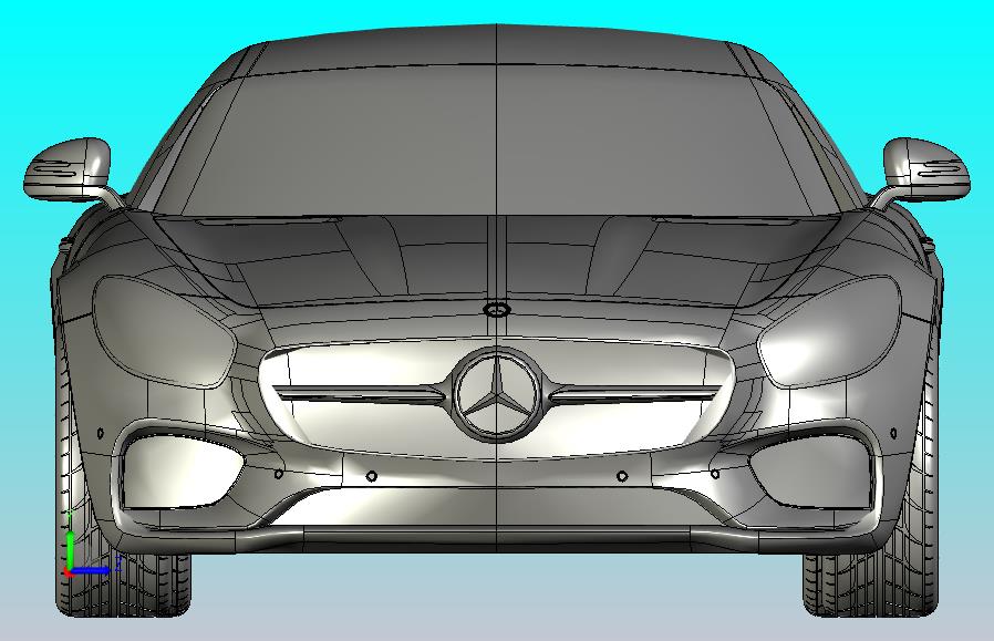 梅赛德斯-AMG GT 2015是一款双门双座跑车