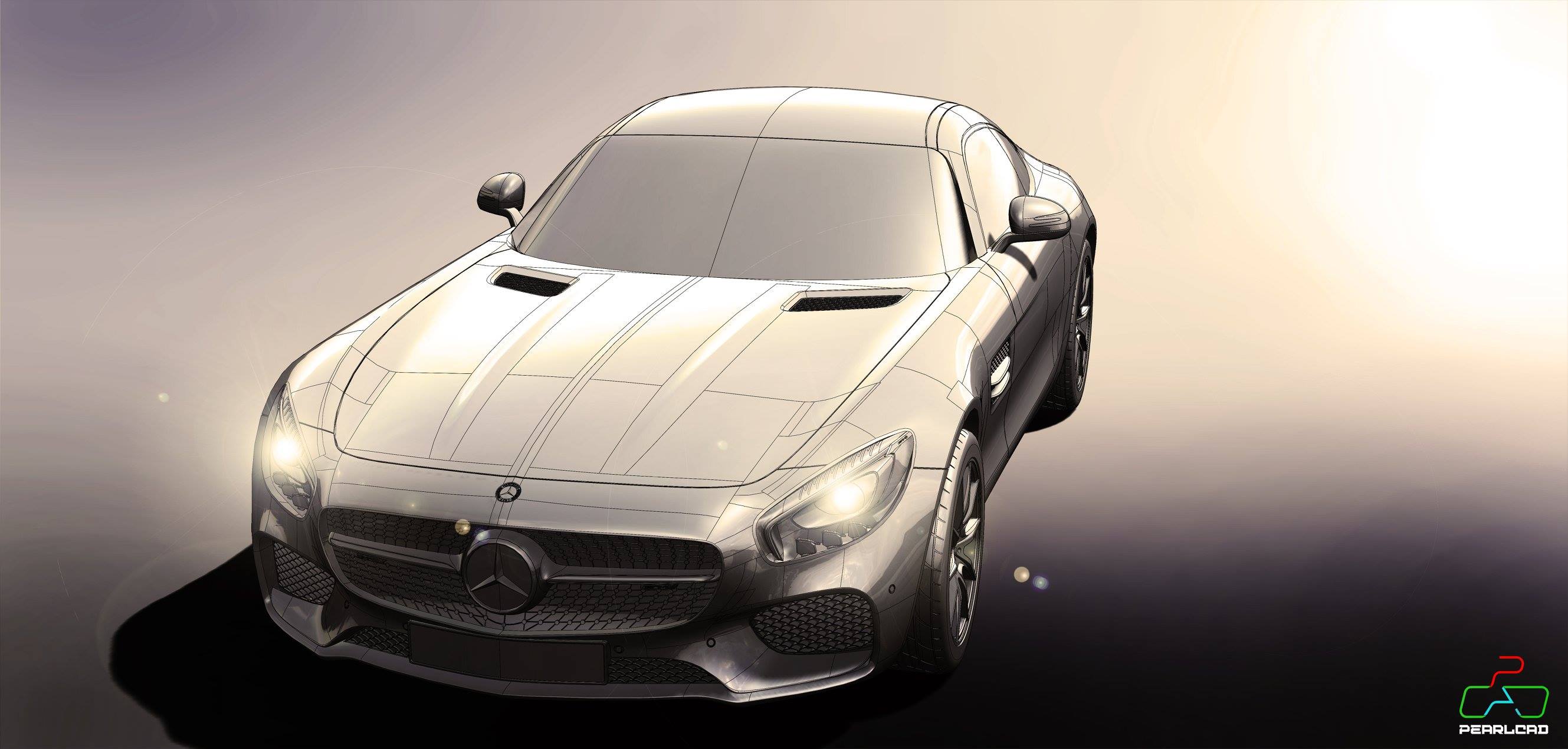 梅赛德斯-AMG GT 2015是一款双门双座跑车