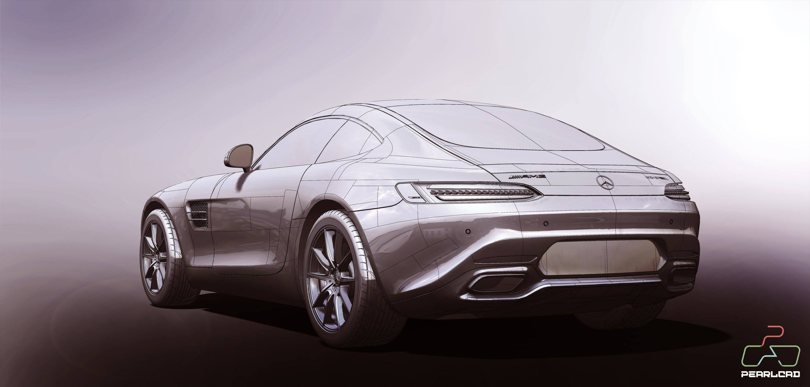 梅赛德斯-AMG GT 2015是一款双门双座跑车
