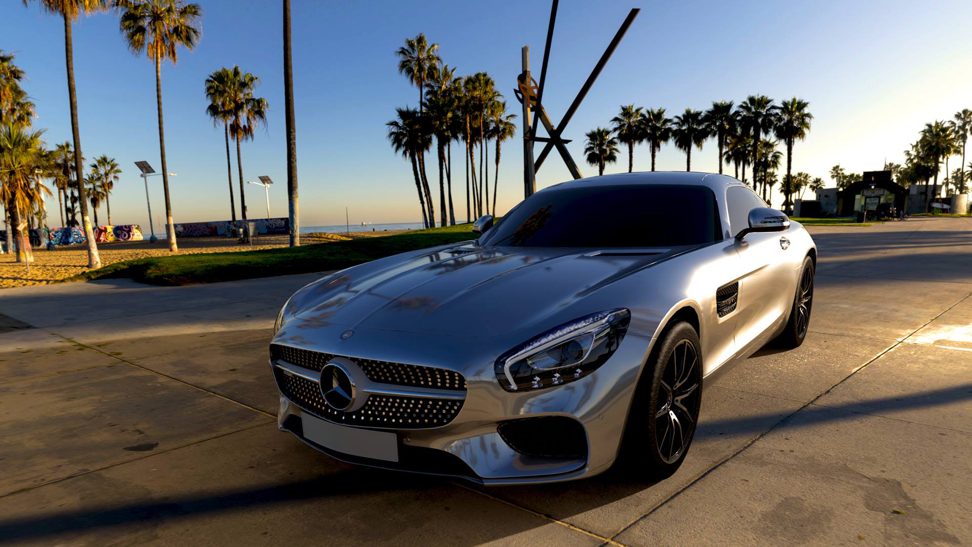 梅赛德斯-AMG GT 2015是一款双门双座跑车