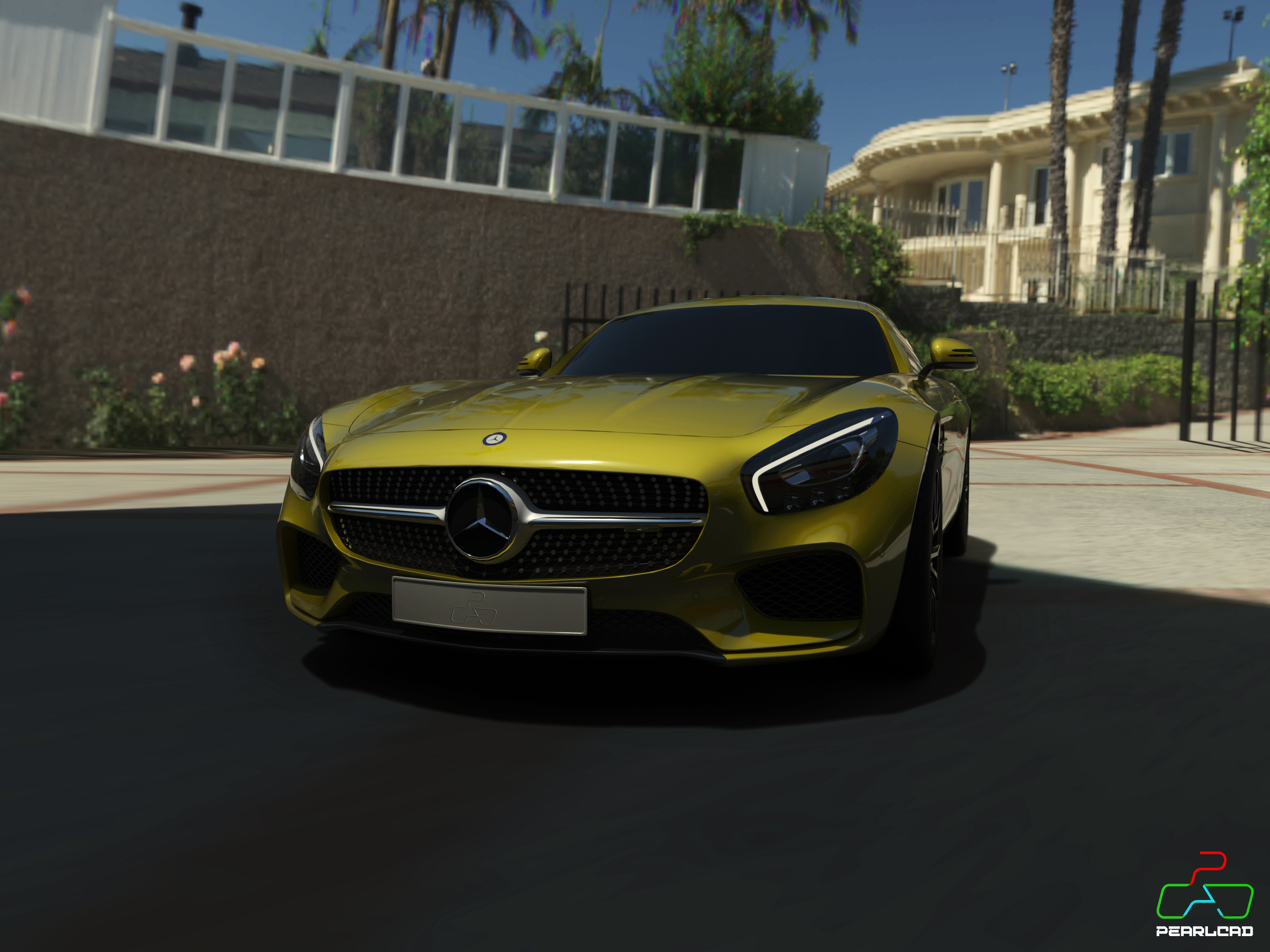 梅赛德斯-AMG GT 2015是一款双门双座跑车