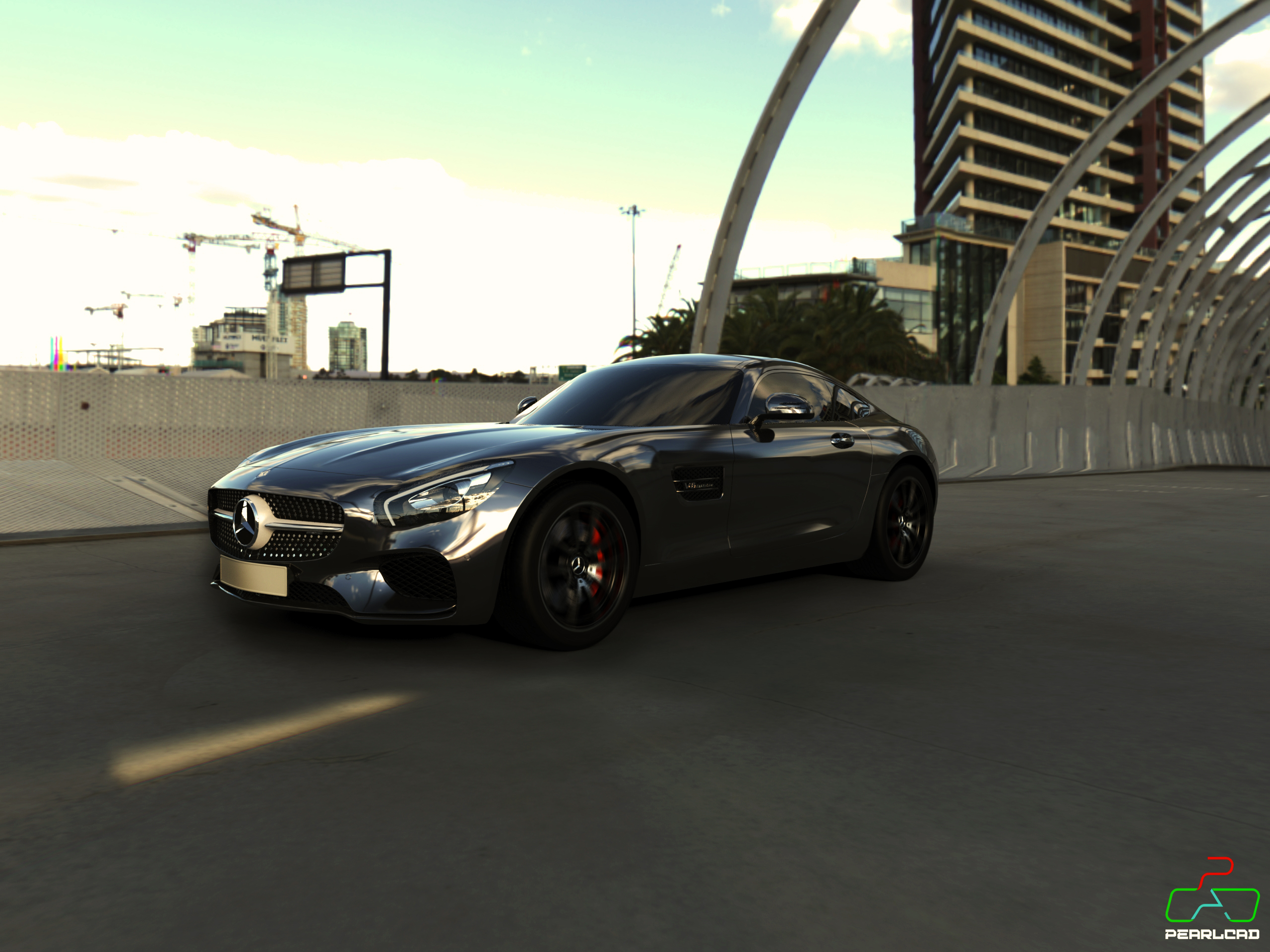 梅赛德斯-AMG GT 2015是一款双门双座跑车