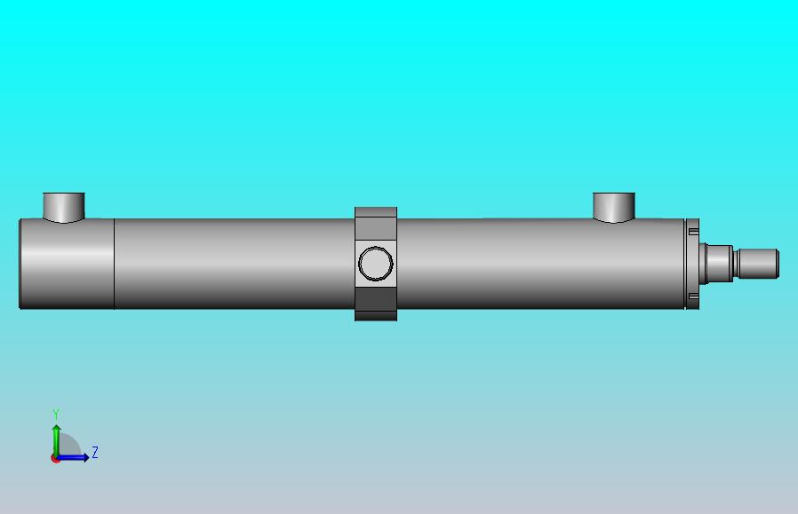 HSG-40X25-TC 中间砲耳型工程油缸[HSG-40x25-300-TC]