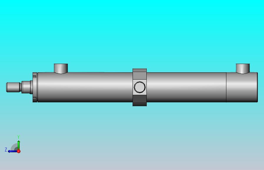 HSG-40X25-TC 中间砲耳型工程油缸[HSG-40x25-300-TC]