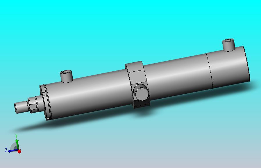 HSG-63X35-TC 中间砲耳型工程油缸[HSG-63X35-300-TC]
