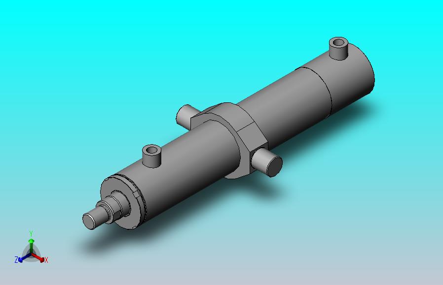 HSG-63X35-TC 中间砲耳型工程油缸[HSG-63X35-300-TC]
