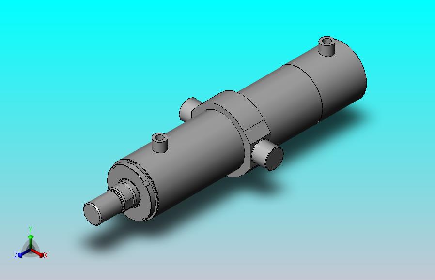 HSG-80X45-TC 中间砲耳型工程油缸[HSG-80X45-300-TC]
