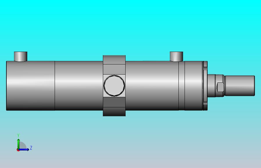 HSG-100X56-TC 高压、低压中间砲耳型液压工程油缸[HSG-100X56-300-TC]
