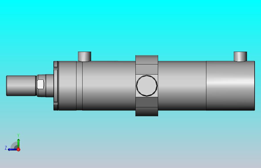 HSG-100X56-TC 高压、低压中间砲耳型液压工程油缸[HSG-100X56-300-TC]