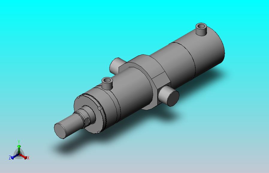 HSG-100X56-TC 高压、低压中间砲耳型液压工程油缸[HSG-100X56-300-TC]
