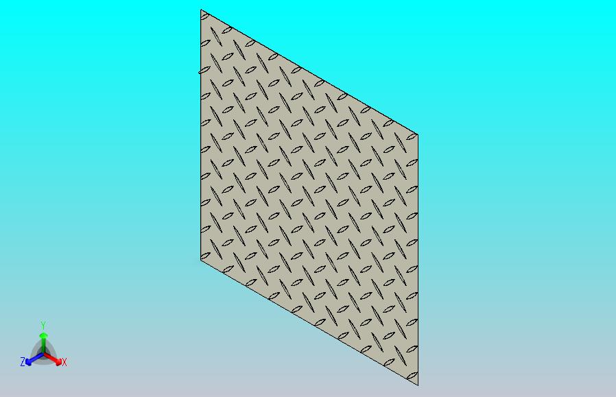 方格板 1m x 1m