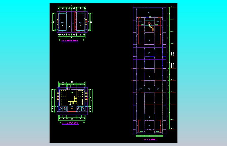 CAD建筑施工修建图纸2