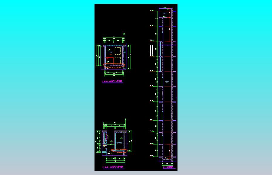 CAD建筑施工修建图纸3