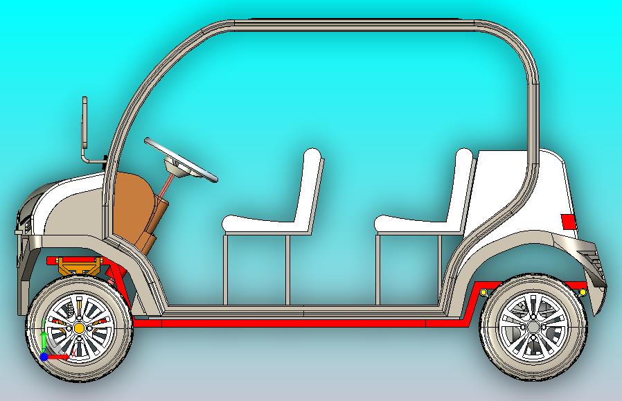 4座电动汽车