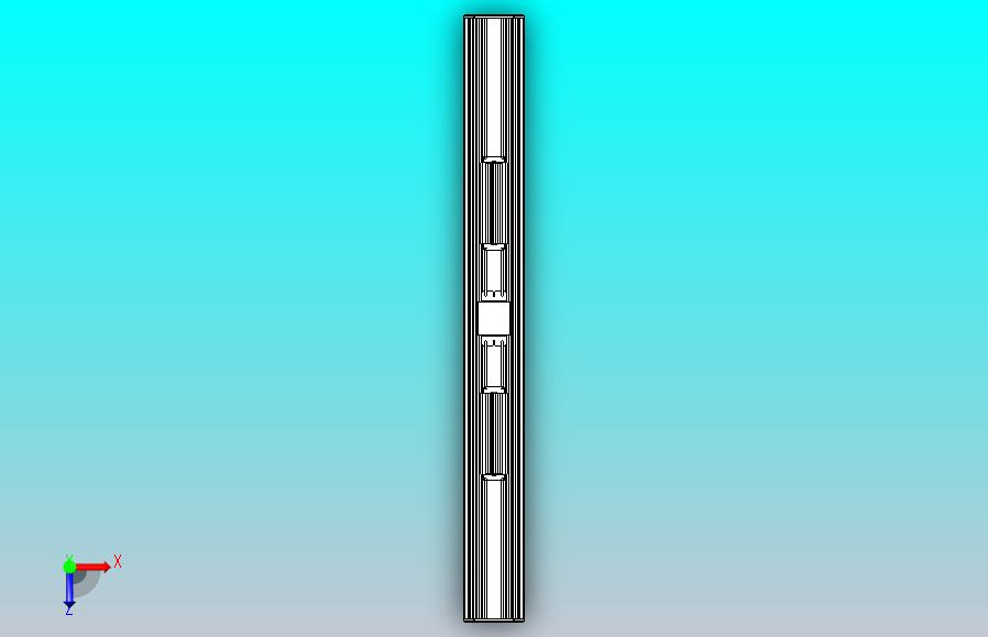 拉森电子GAU-48-160W-LED通用高湾LED灯具是一个4 '线性集成LED灯具防爆