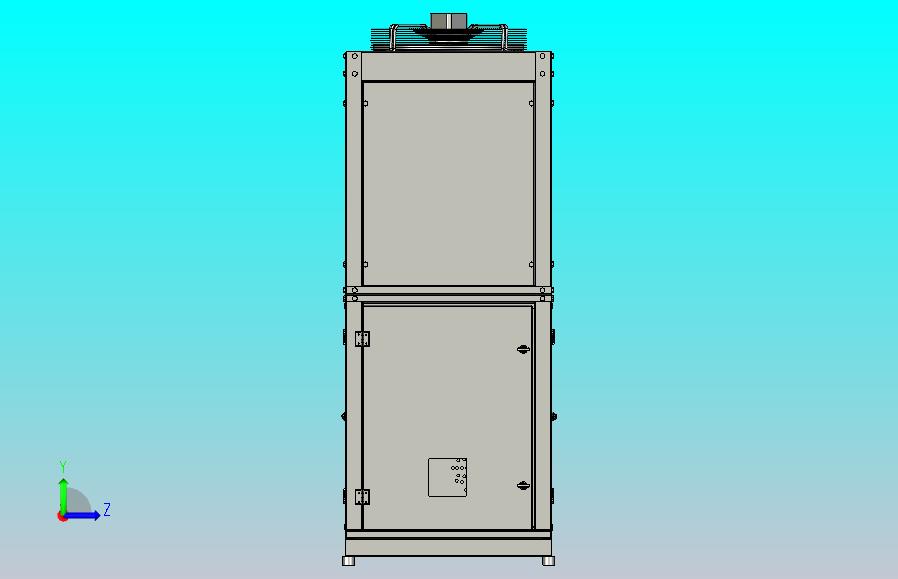 室外冷凝机组屋顶冷却
