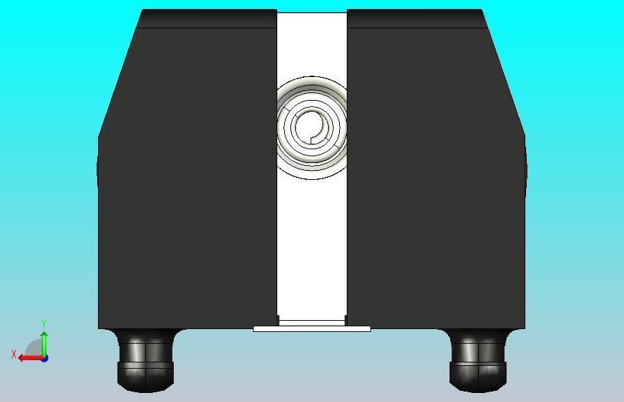 单电池座模型