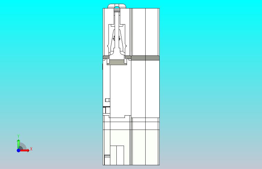 NB2LE-40ZT 1P&N剩余电流动作断路器三维模型202404