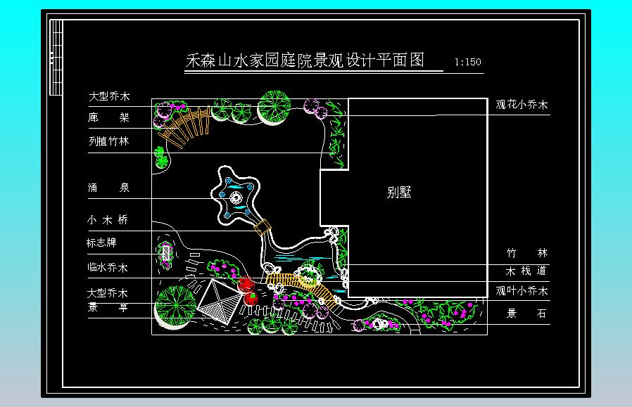 37庭院平面图