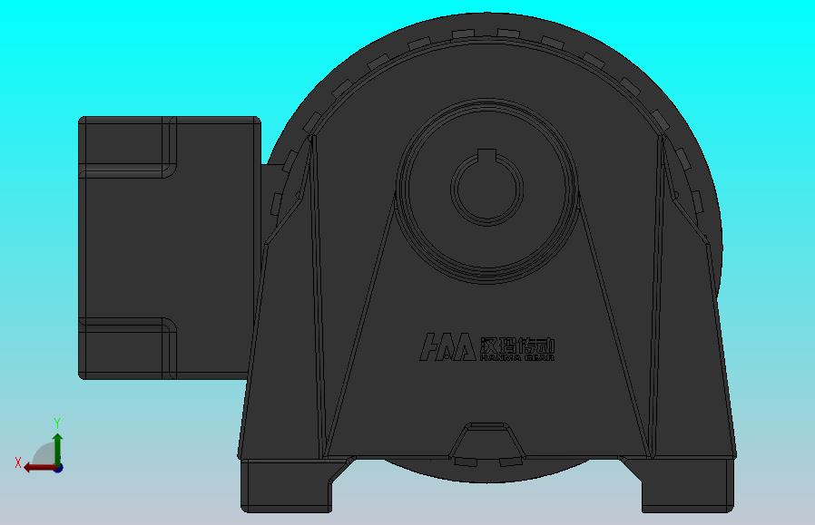 GH-18卧式-三相、单相标准型（刹车）齿轮减速电机马达[GH-18-200W-3-B-B-G2-LD-H3]