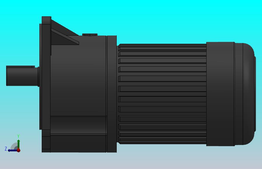 GV-32立式-三相、单相缩框型（刹车）齿轮减速电机马达[GV-32-1500W-40-B-B-G2-LD-H3]