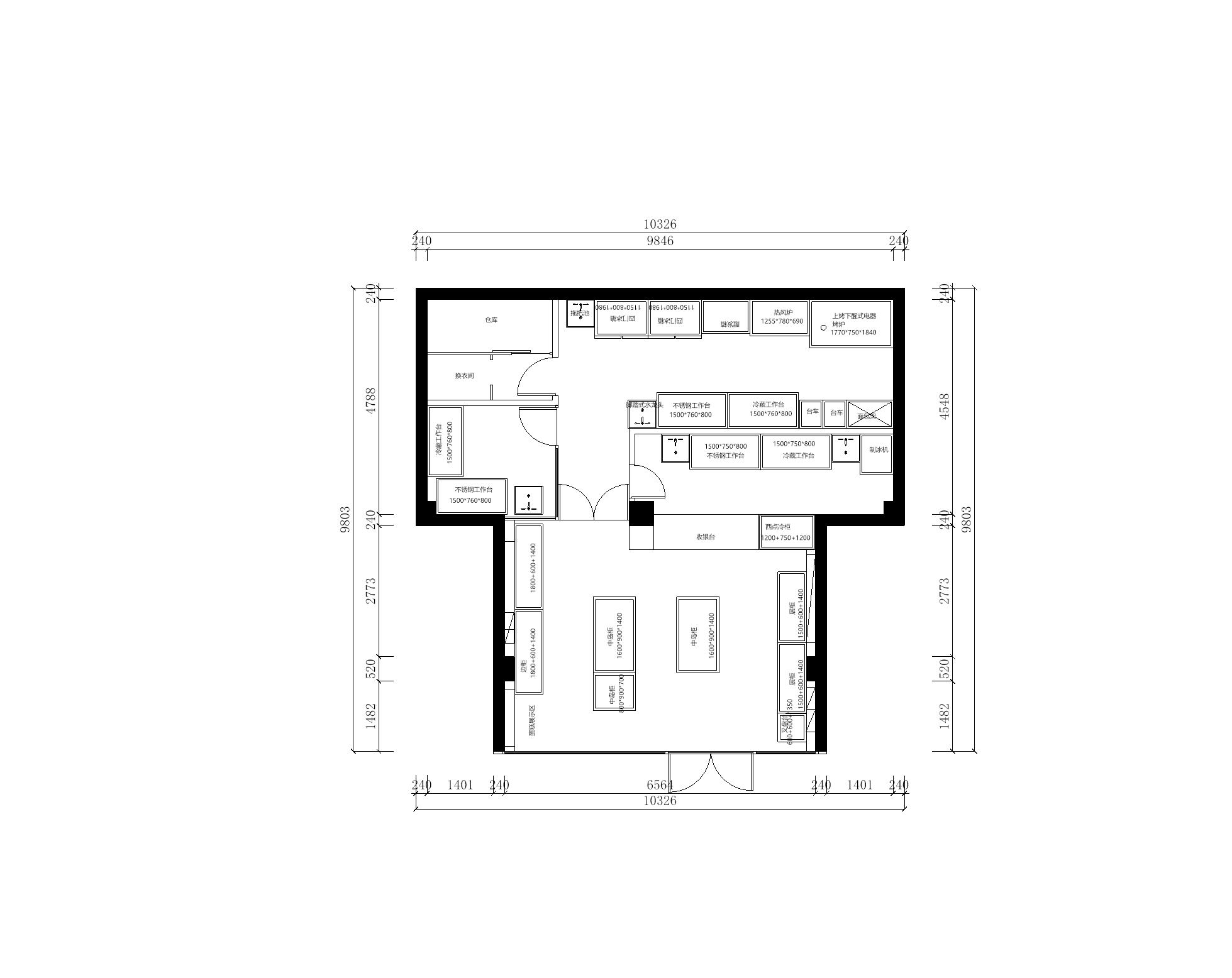 现代蛋糕_蛋糕_施工图CAD