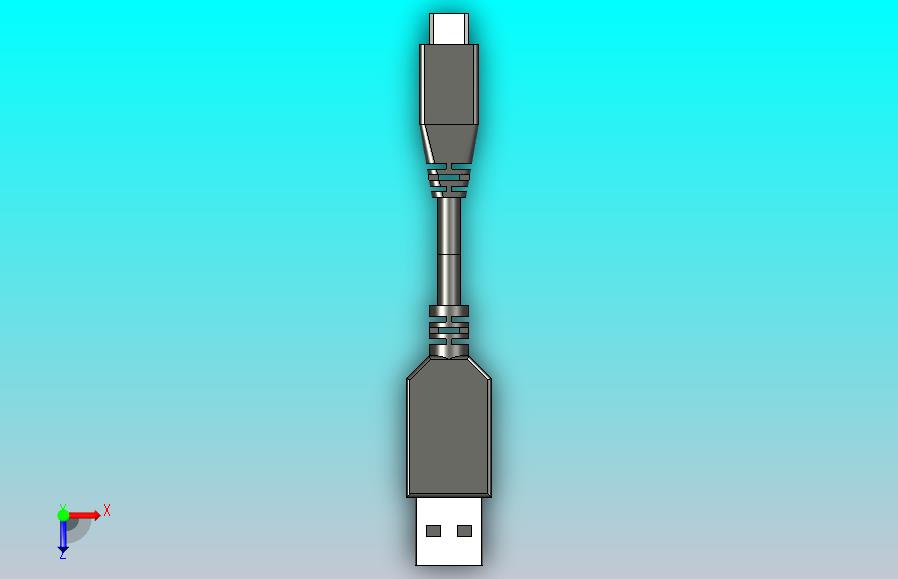 USB 2 0 A公转Micro B电缆
