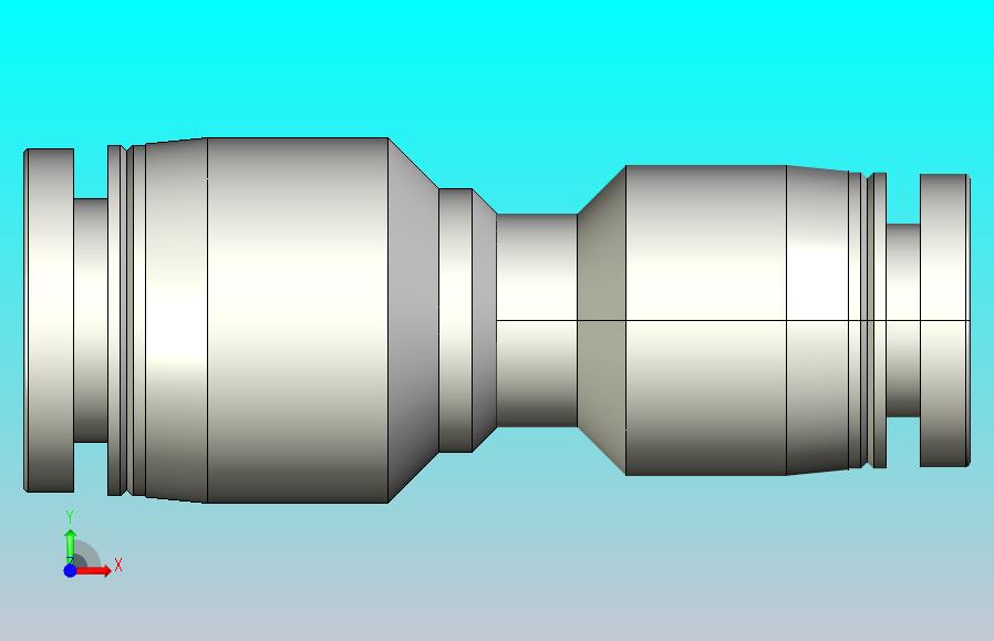 φ8 φ6 Reducing Straight Connector