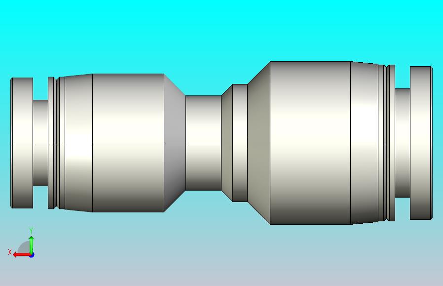 φ8 φ6 Reducing Straight Connector