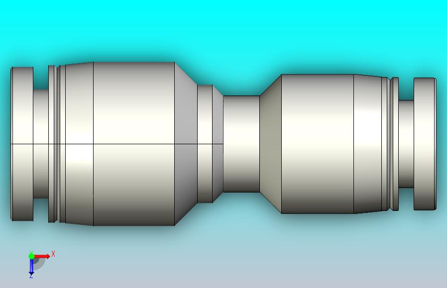 φ8 φ6 Reducing Straight Connector