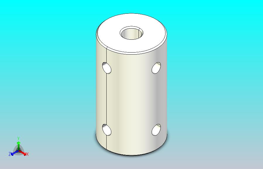 刚性联轴器4x6mm