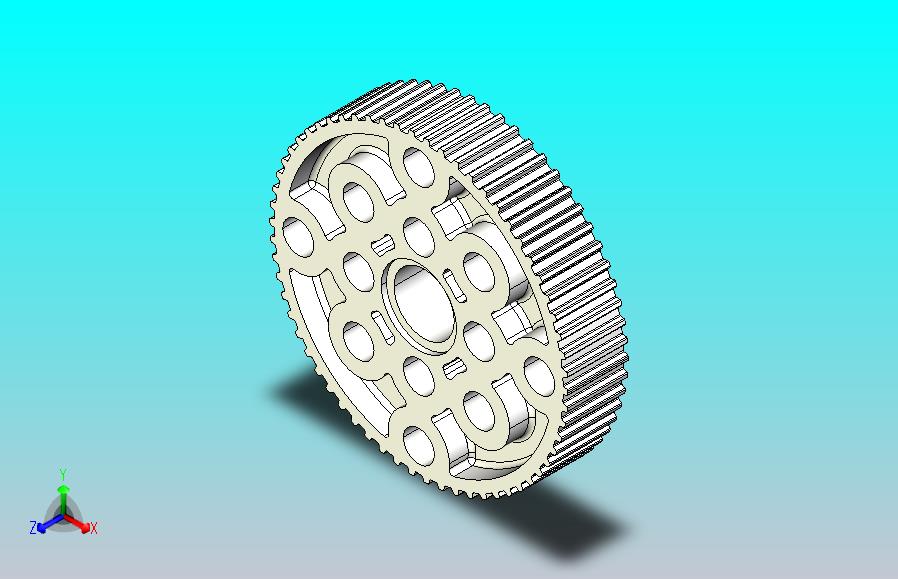 塑料定时滑轮62 T