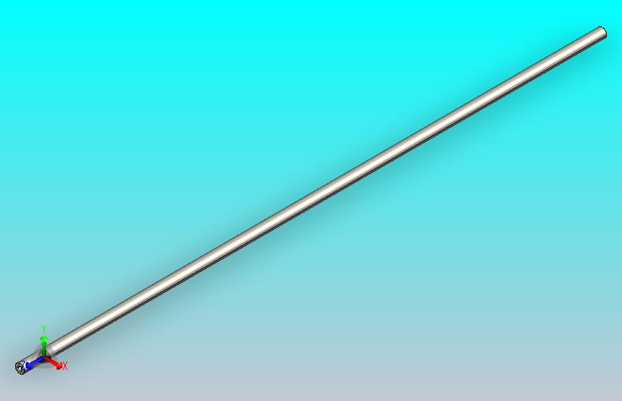 轴D8 x 496 mm H