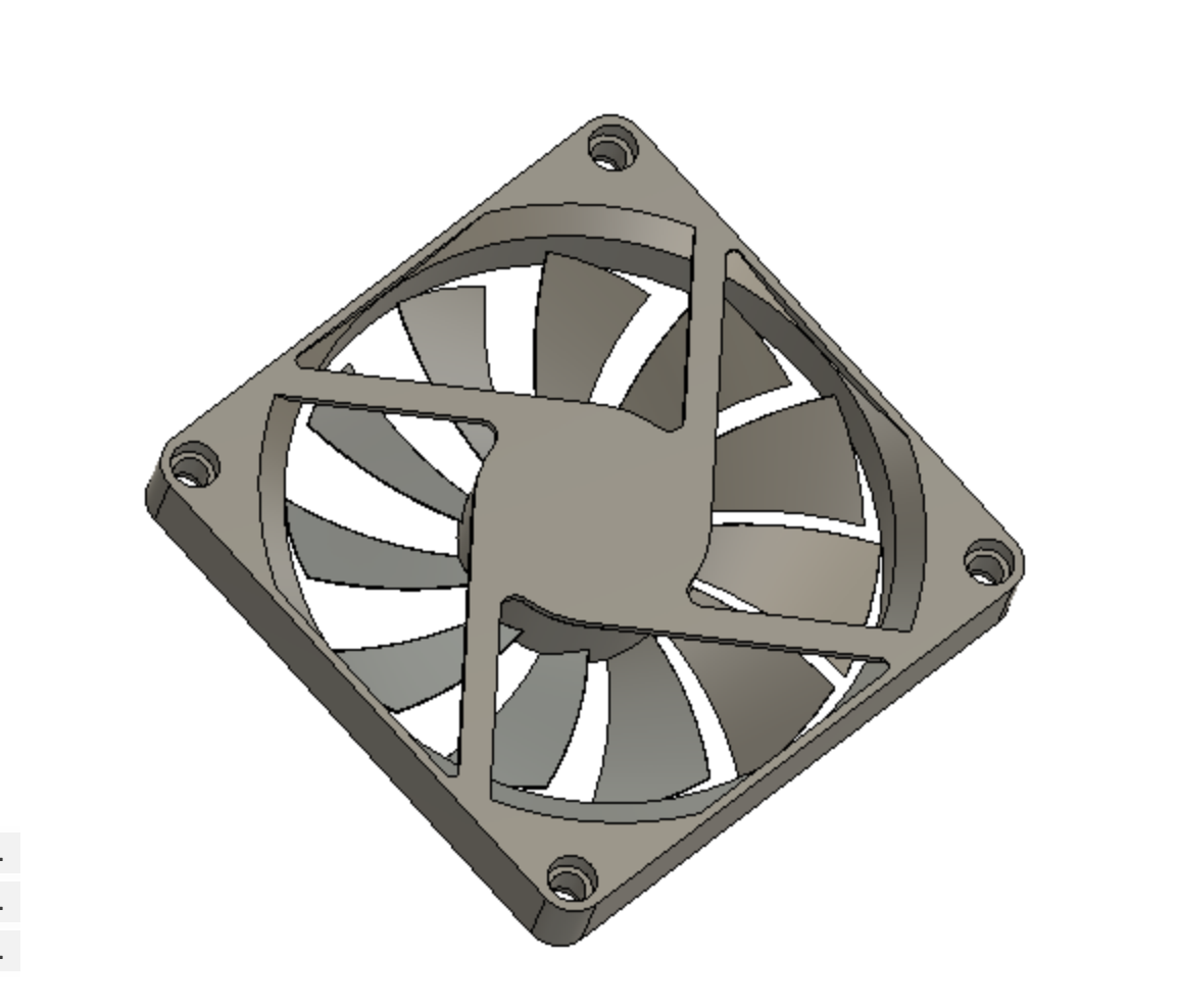 5v 风扇 - 80x80x10mm