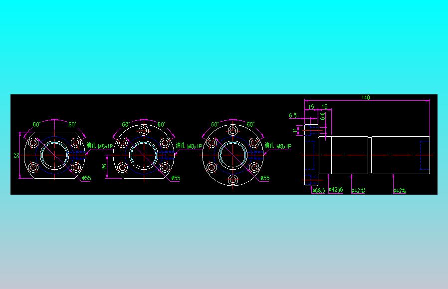银泰PMI滚珠丝杠直线导轨FDIC02510T3-D