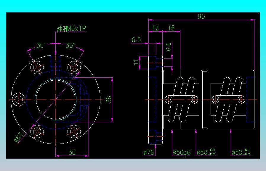 银泰PMI滚珠丝杠直线导轨FDVC03205A2-B