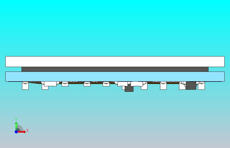 128x64屏幕的微型LED显示屏